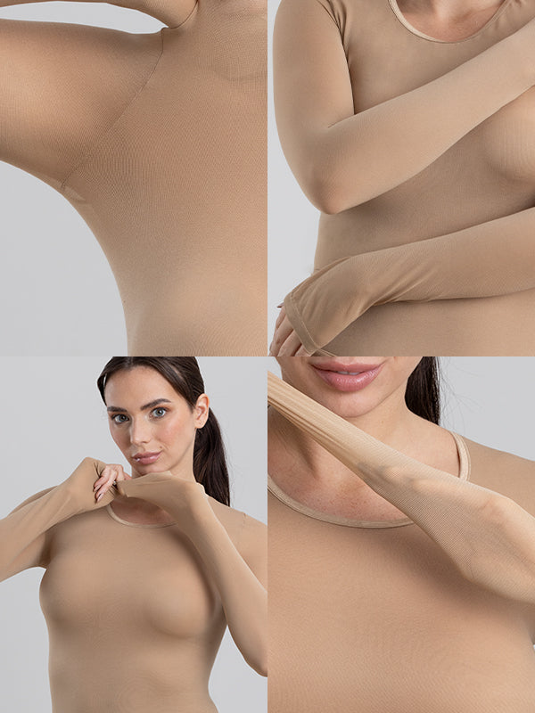 Chemisette termica manga larga