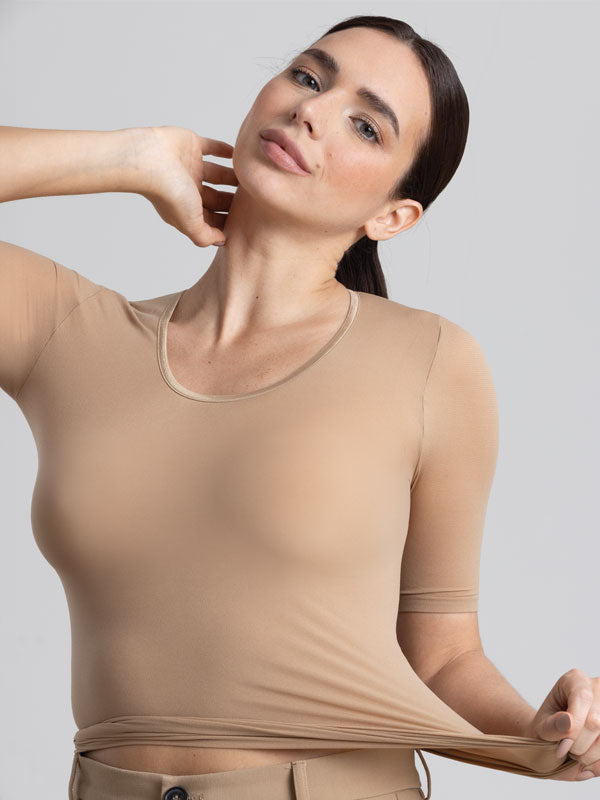 Chemisette térmica manga corta