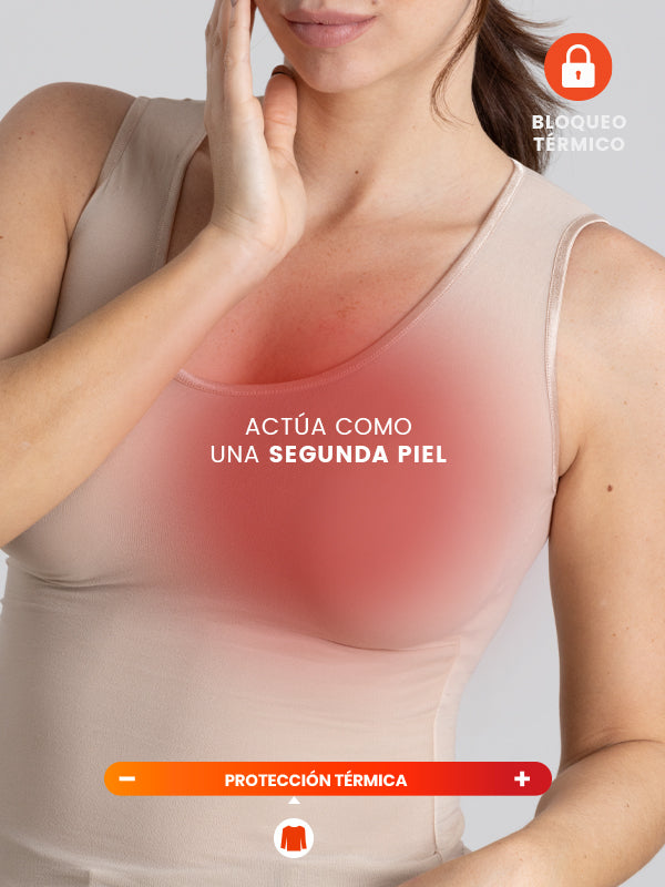 Chemisette térmica sin manga