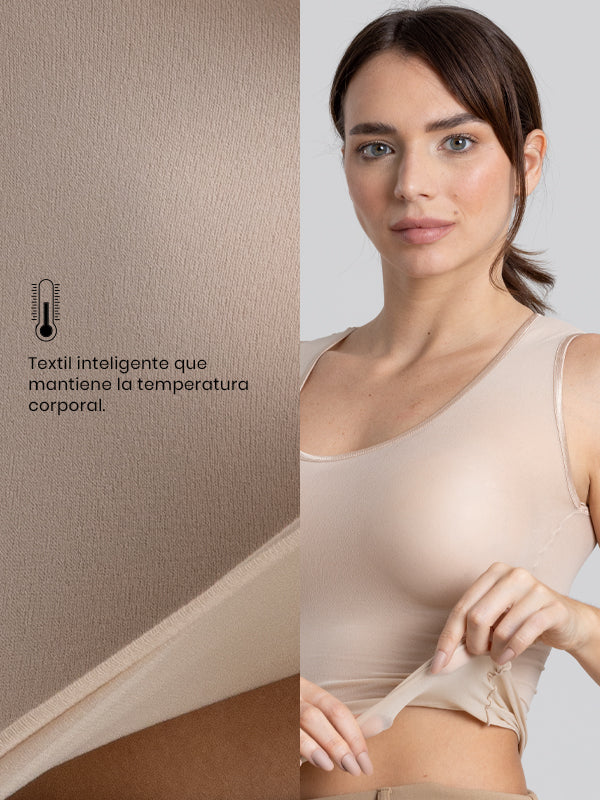 Chemisette térmica sin manga