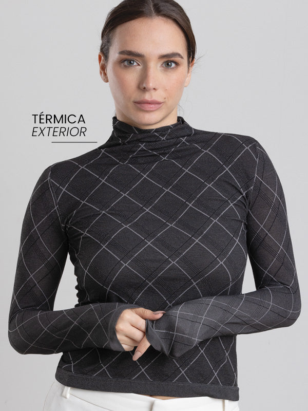 Térmica Rombo cuello alto