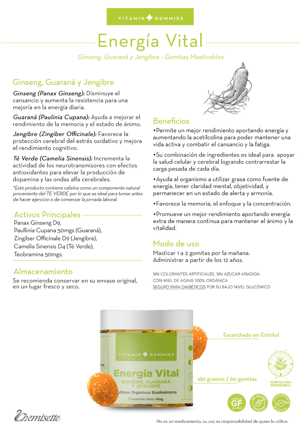 Vitamin G. Energía Vital