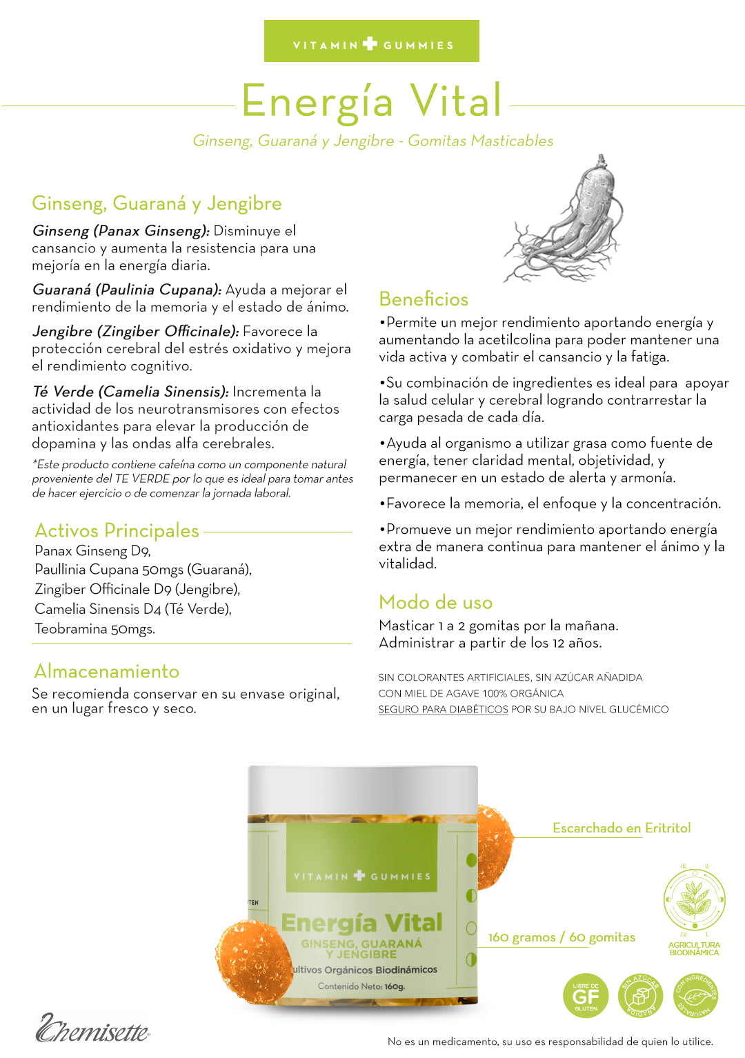 Vitamin G. Energía Vital