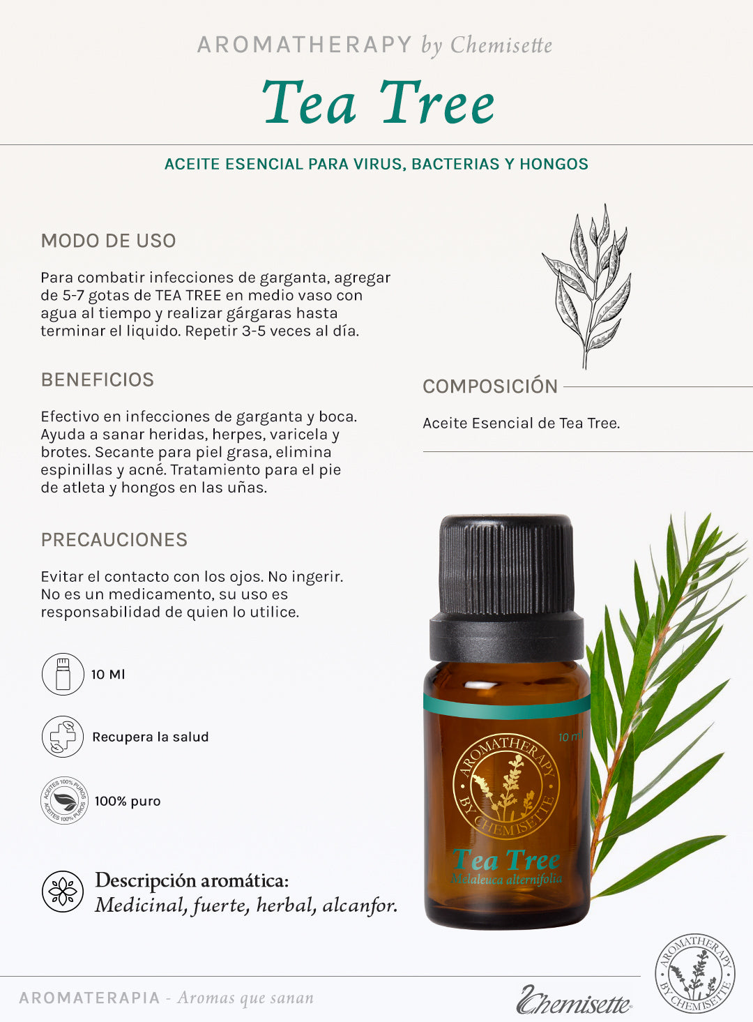 Tea Tree Aceite Esencial