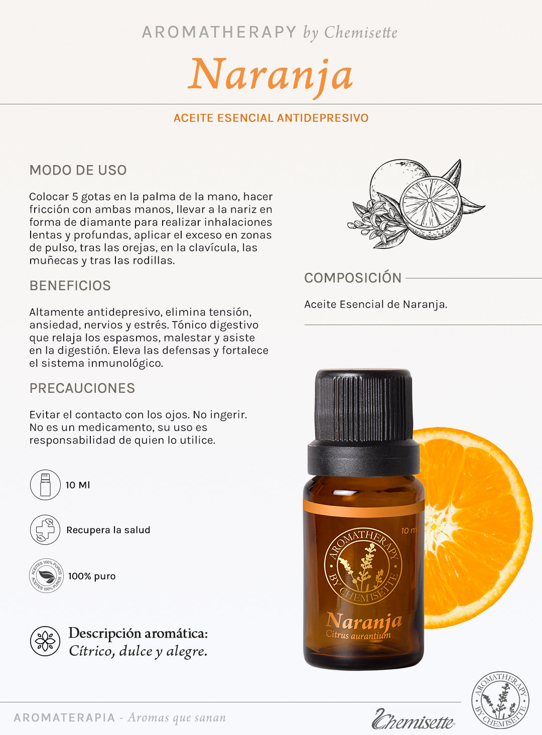 Naranja Aceite Esencial
