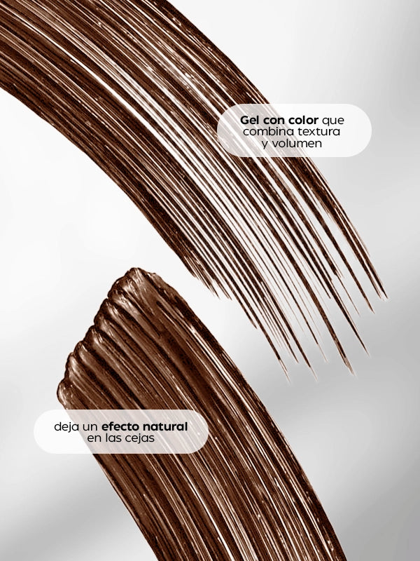 Gel para cejas café