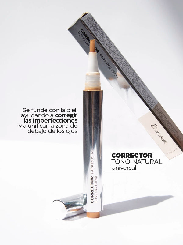 Corrector rostro