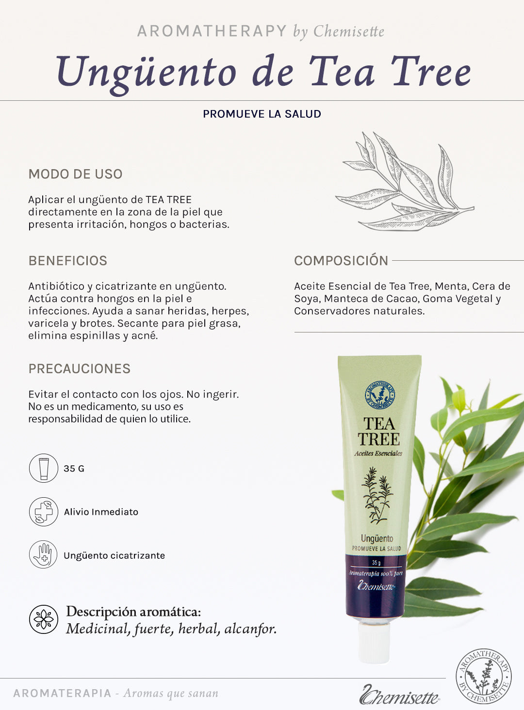 Tea Tree Ungüento