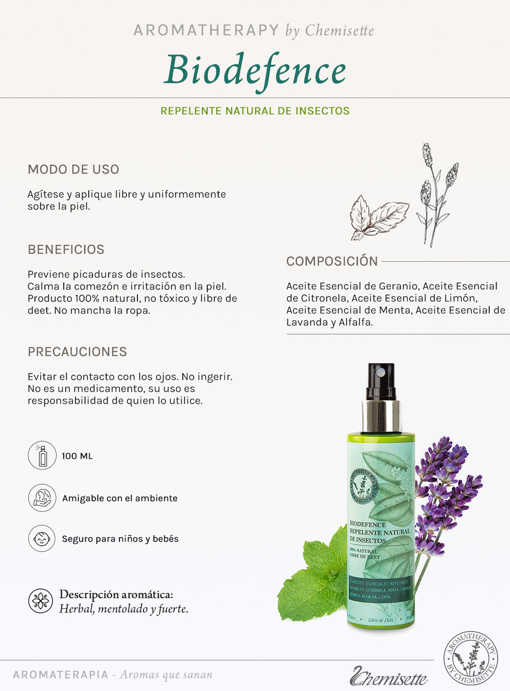 Biodefence Repelente Natural
