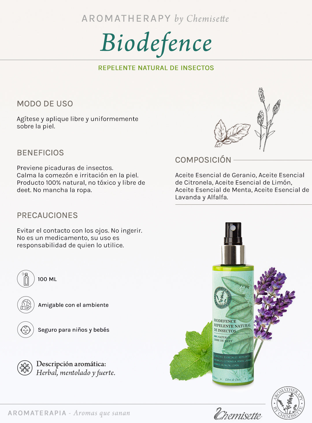 Biodefence Repelente Natural