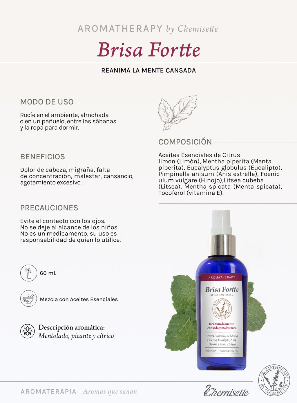 Brisa Fortte Spray