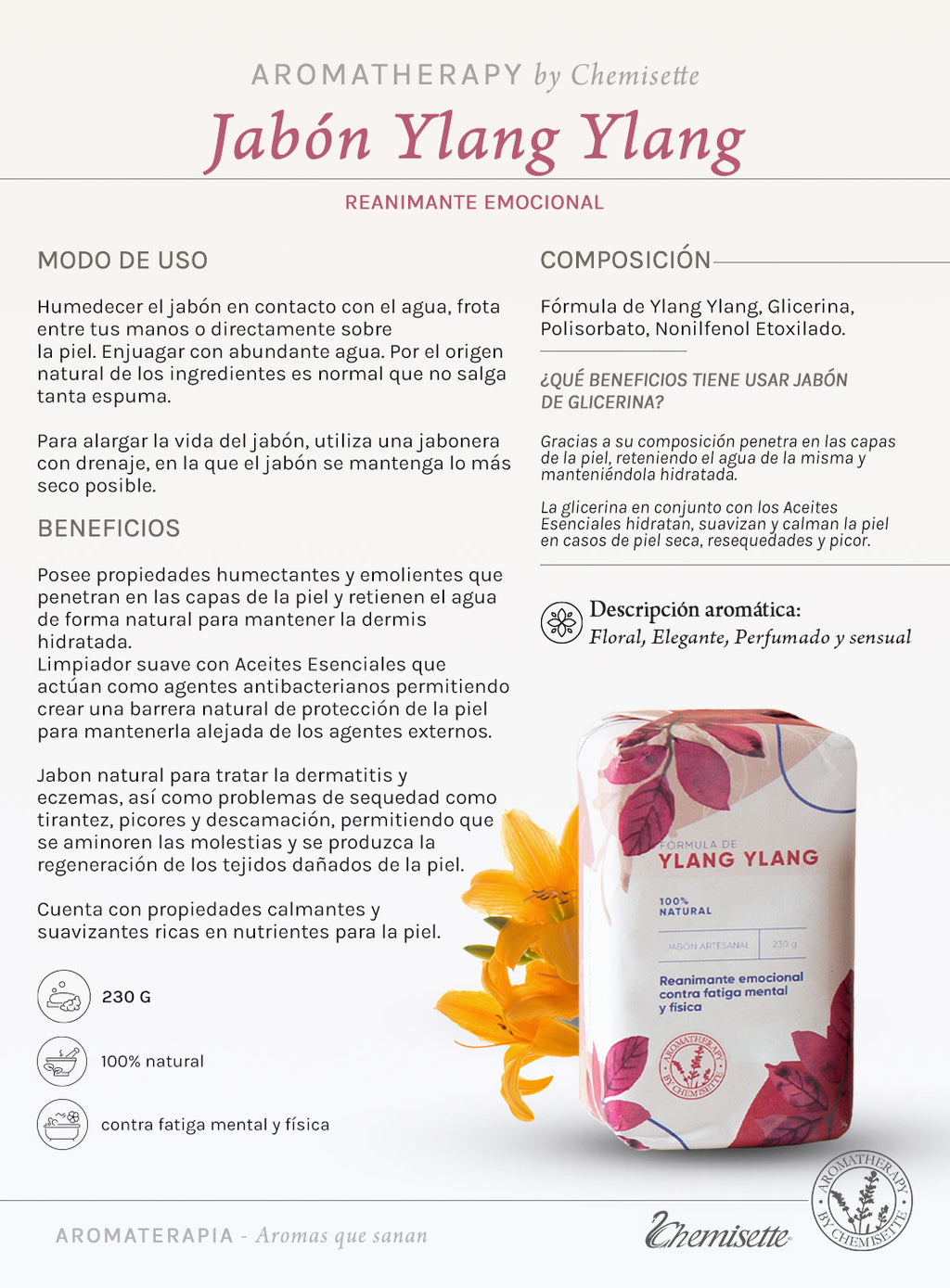 Ylang Ylang Jabón