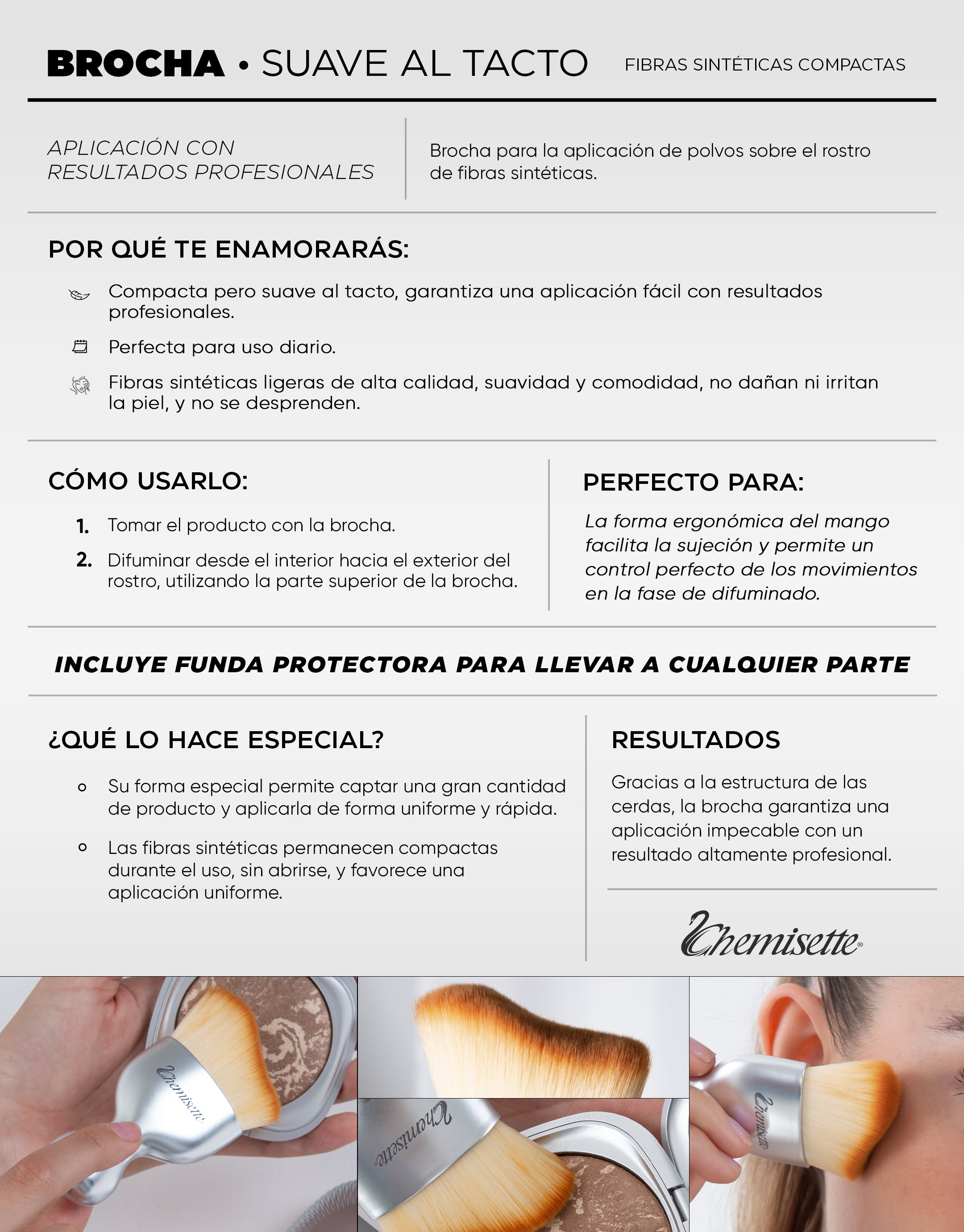 Brocha de maquillaje