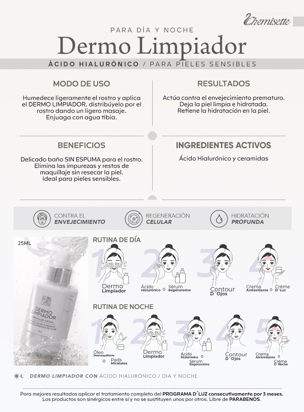 Dermolimpiador Facial