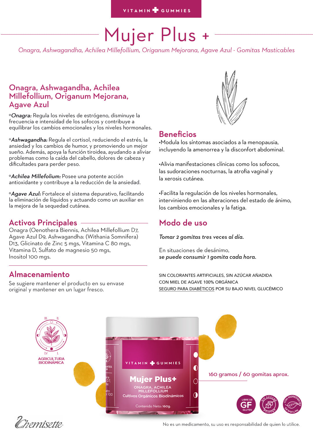 Vitamin G. Mujer Plus