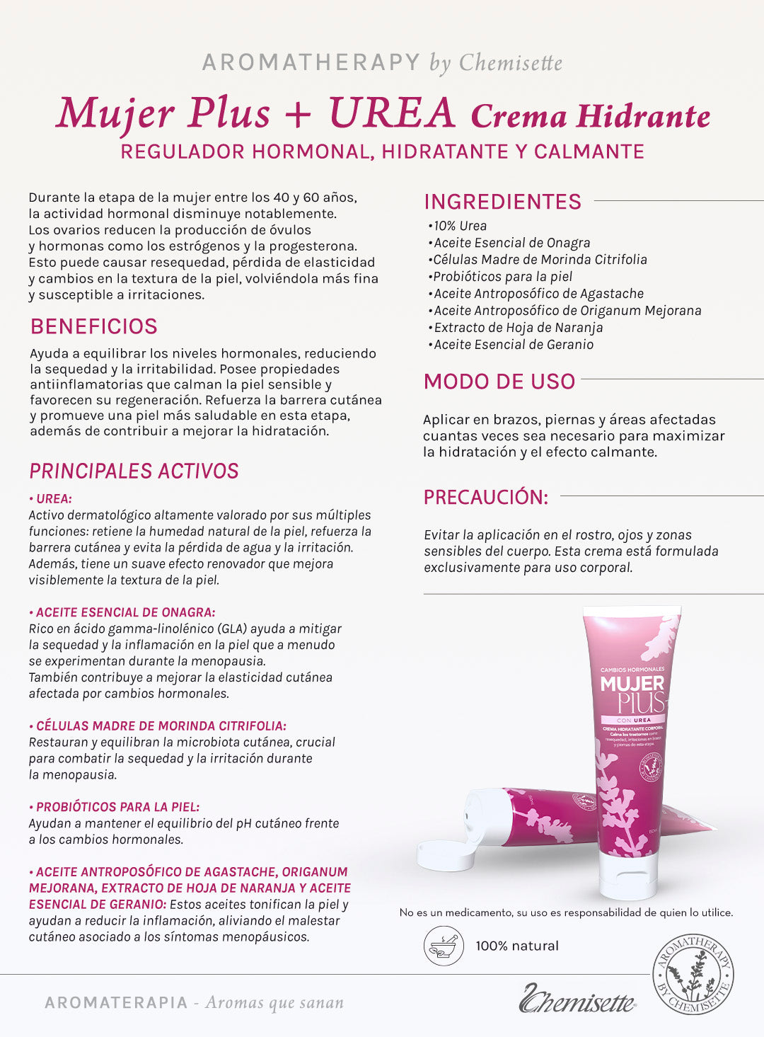 Crema Mujer Plus con Urea