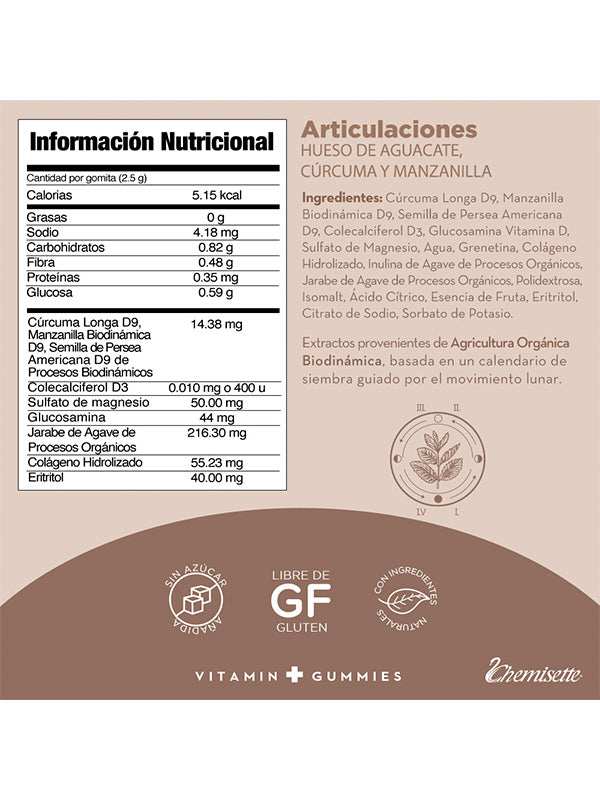 Vitamin G. Articulaciones