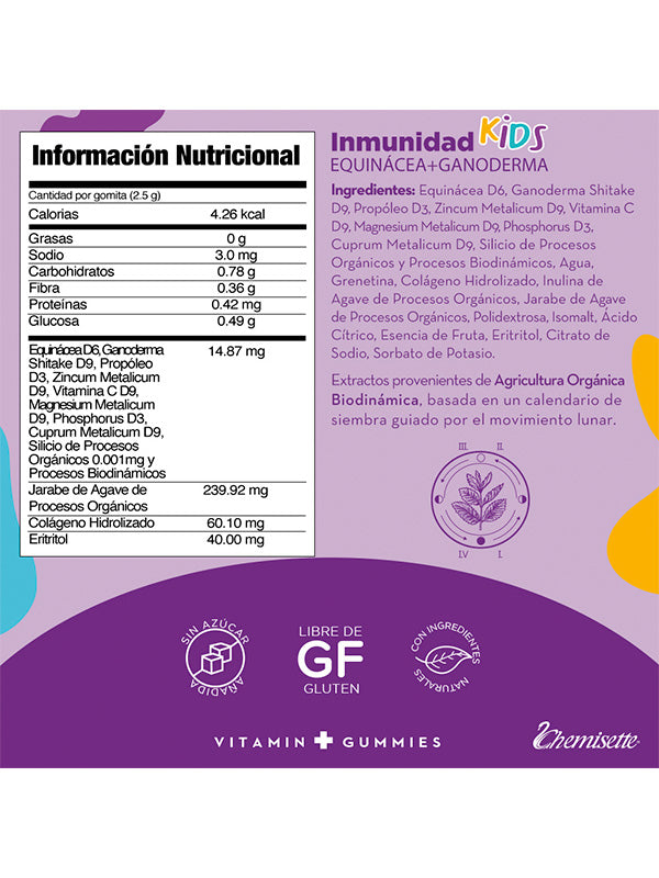 Vitamin G. Inmunidad Kids