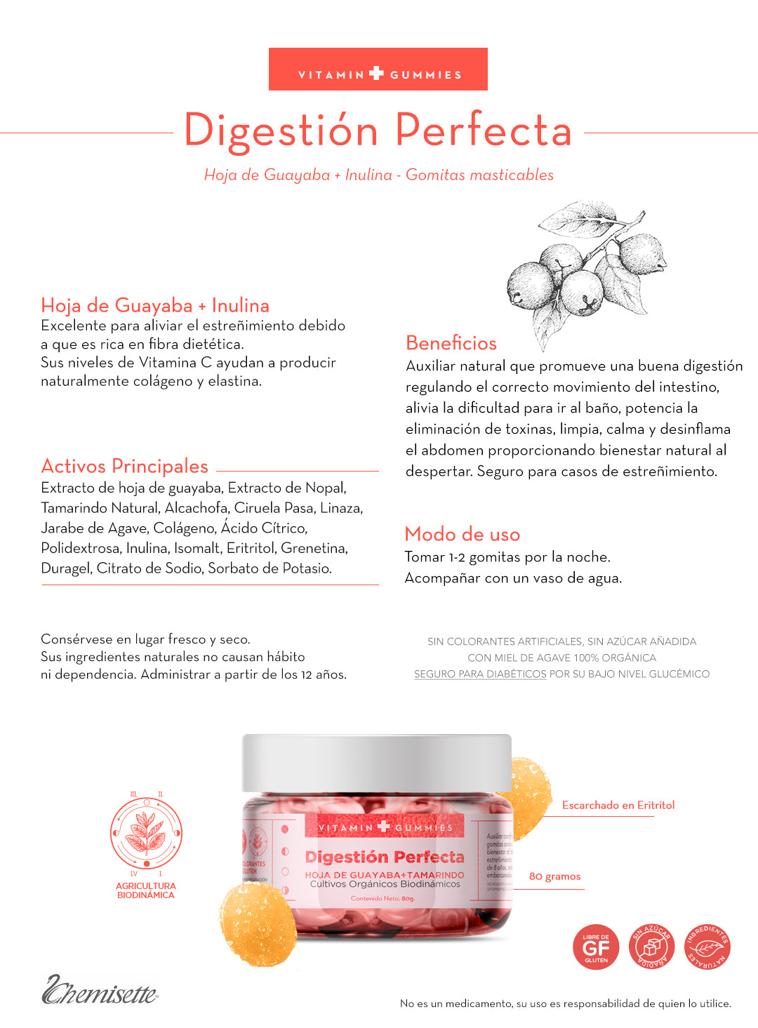 Vitamin G. Digestión Perfecta