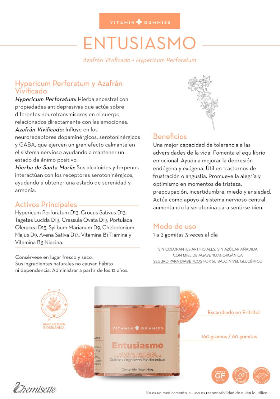 Vitamin G. Entusiasmo