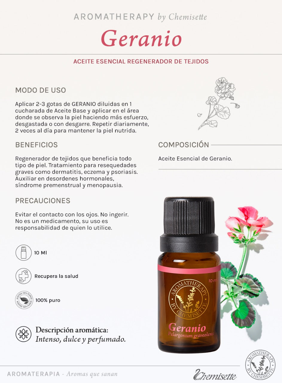 Geranio Aceite Esencial