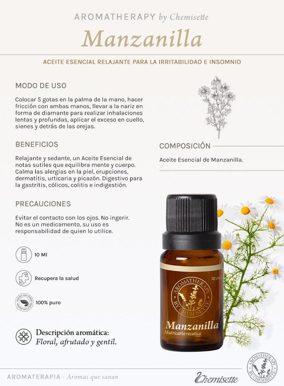 Manzanilla Aceite Esencial